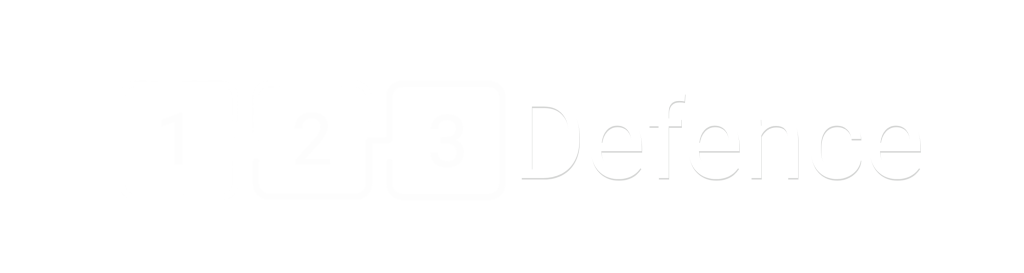 Numbered logo for Defence brand