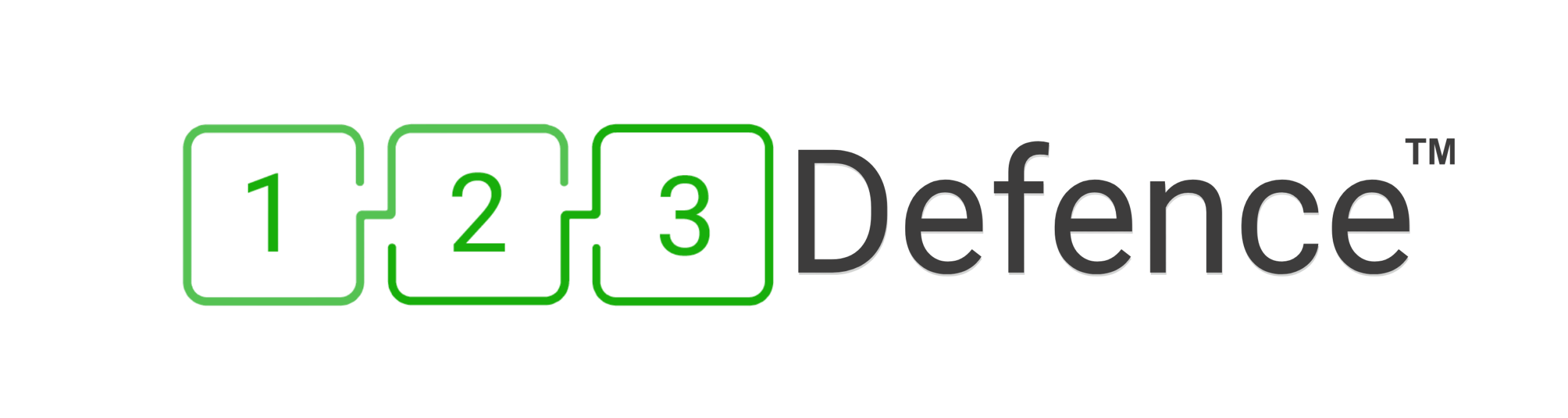 Logo featuring '123 Defence' text
