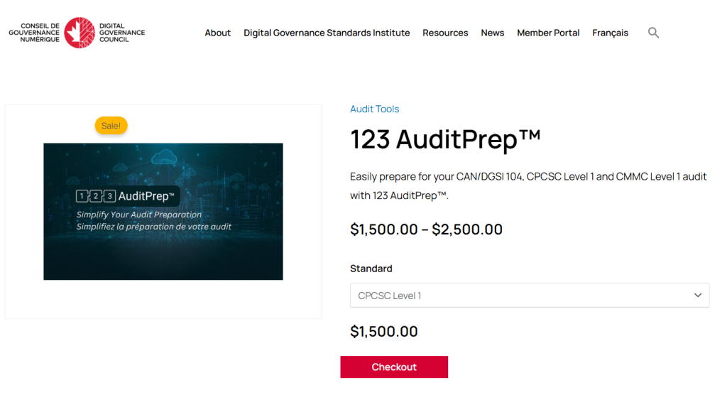 Audit preparation tool advertisement